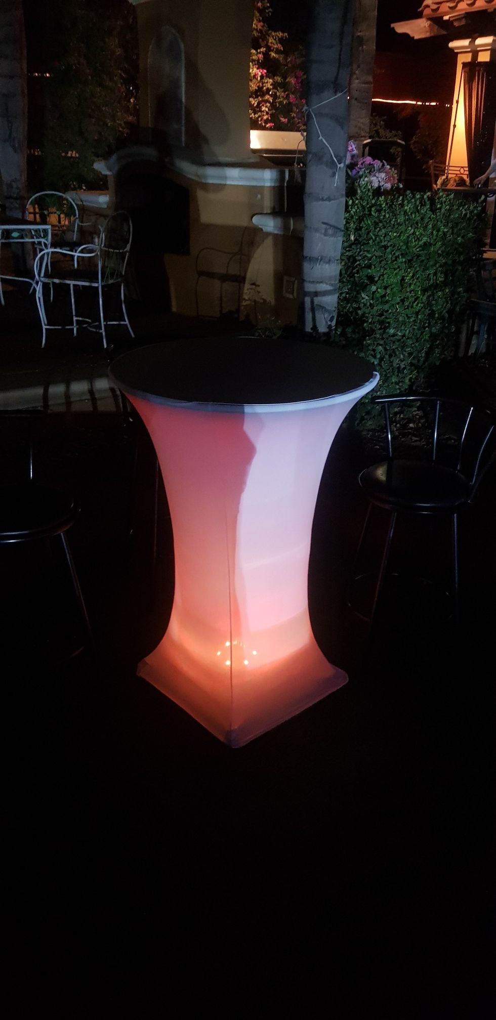 COCKTAIL TABLES HEATER BENCHES ARTIFICIAL GRASS LIGHTS