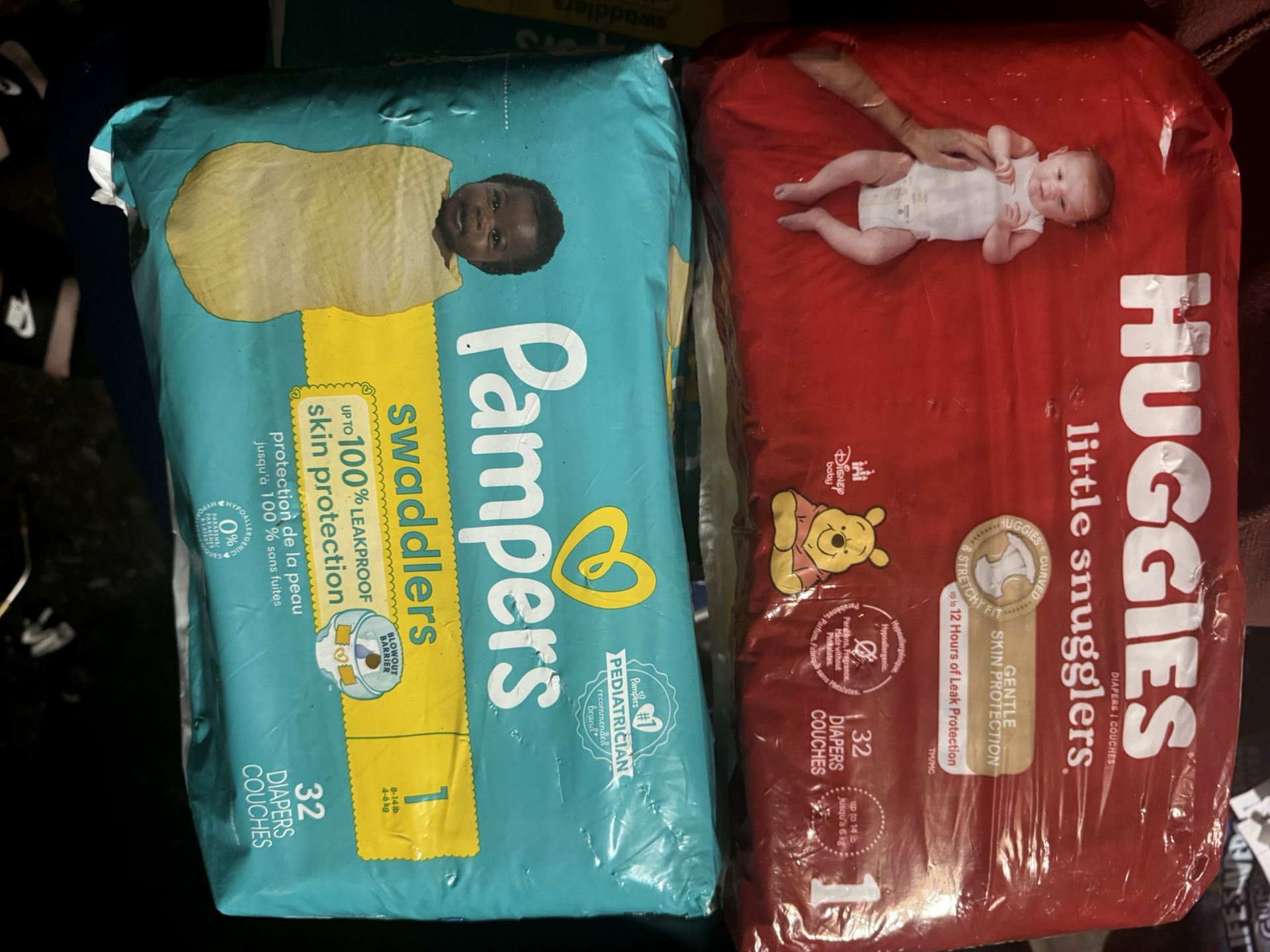 Diapers! Sizes ( Newborn, 1 & 2 )