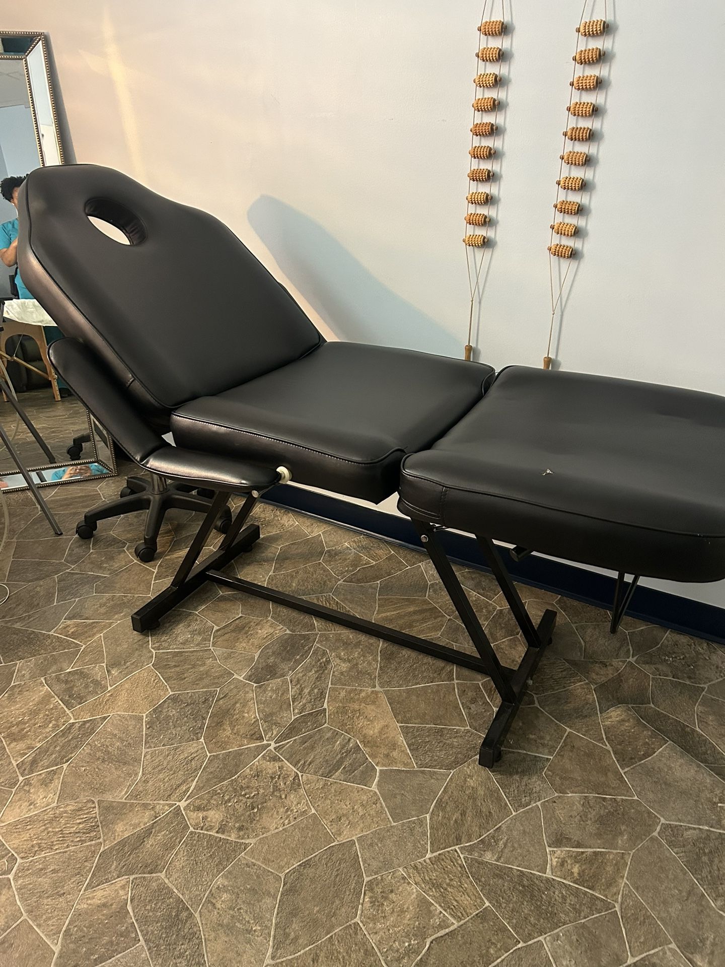 Great Spa Chair/message Chair And Leather sofa 