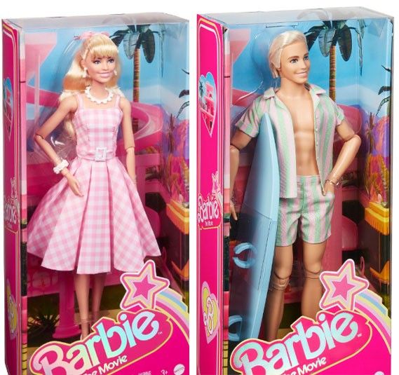 Barbie Movie Barbie & Ken Margot Robbie Ryan Gosling Sticker – Reverie  Goods & Gifts