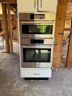 Build in microwave and stove