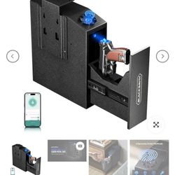 
blacksmith SF0203 Pro Pistol Safe, Slider Fingerprint APP Quick Access
