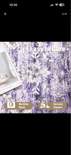 Washable rug
