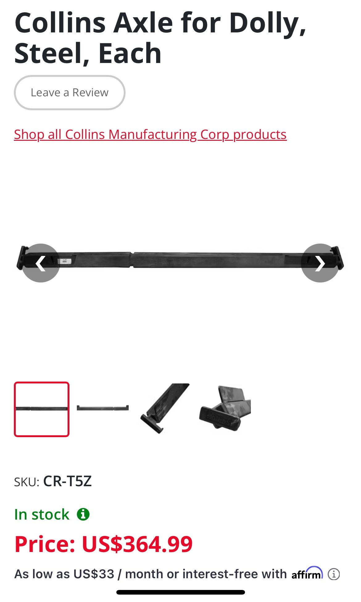 Dollie Bars For Collins Dollie’s 