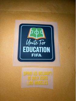 World Cup Patches & Match Detail Spain vs Belgium