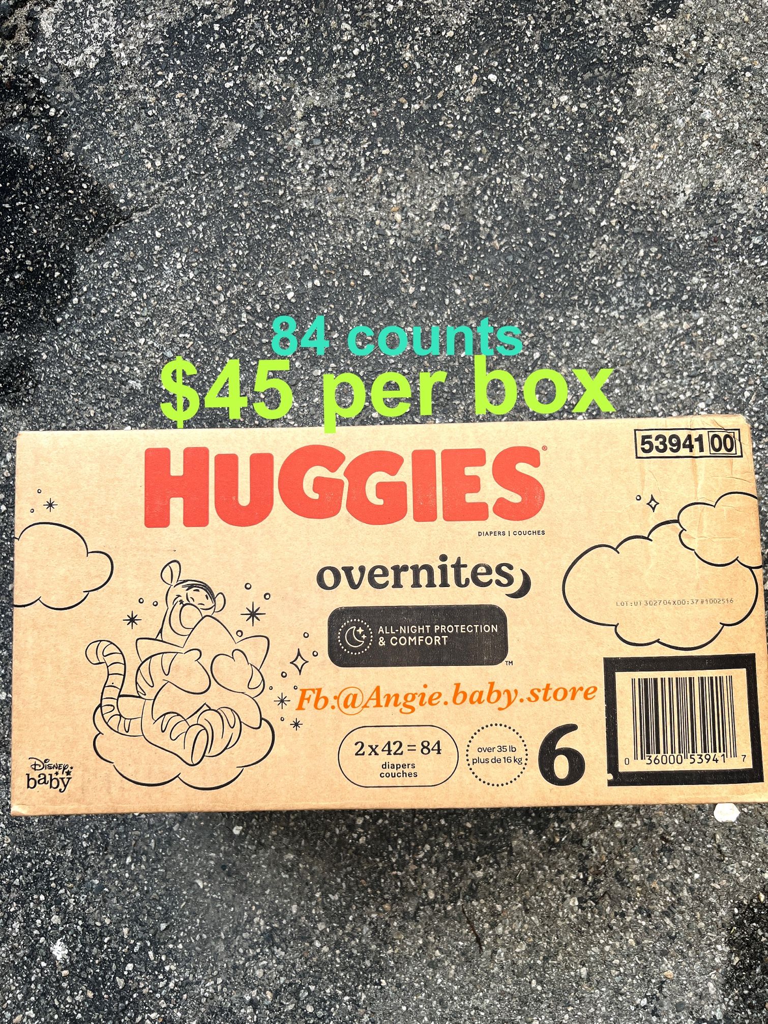 Huggies Overnight Size 6