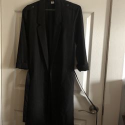 black Coat, Size:XS