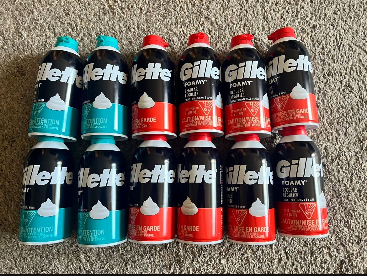 Gillette Shaving Cream *2 For $3*