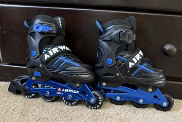 Kid Airwalk Roller Skate Blades Adjustable Size 1-4 