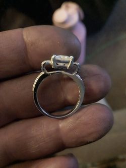 Big 925 silver ring