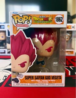 Funko Pop Super Saiyan God Vegeta #1862