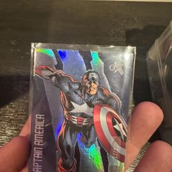 Captain America EX Century Fleer Numbered 27/28