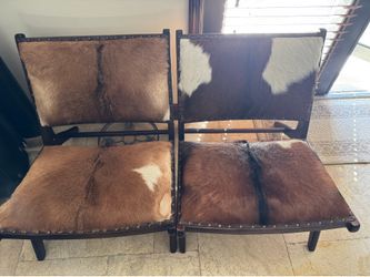 Raw hide chairs