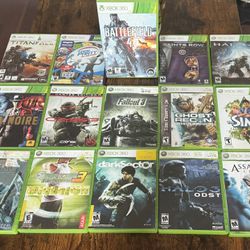Xbox 360 Games $5 Each xox