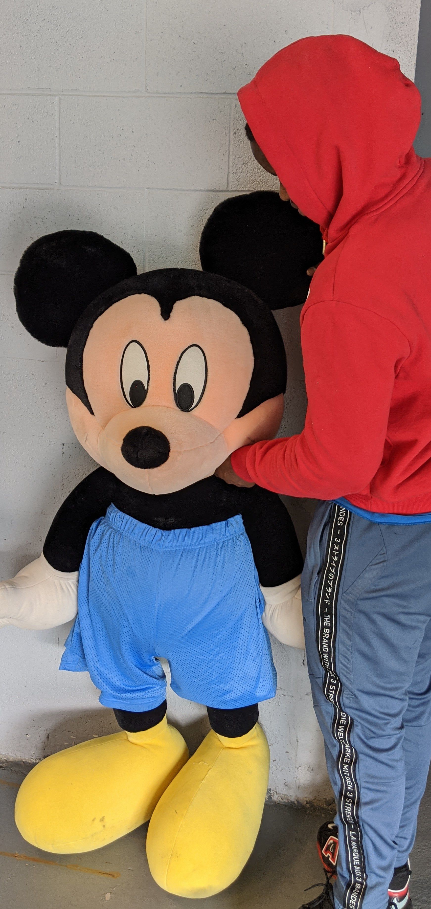 Huge large big jumbo oversized Mickey mouse plush stuffed animal