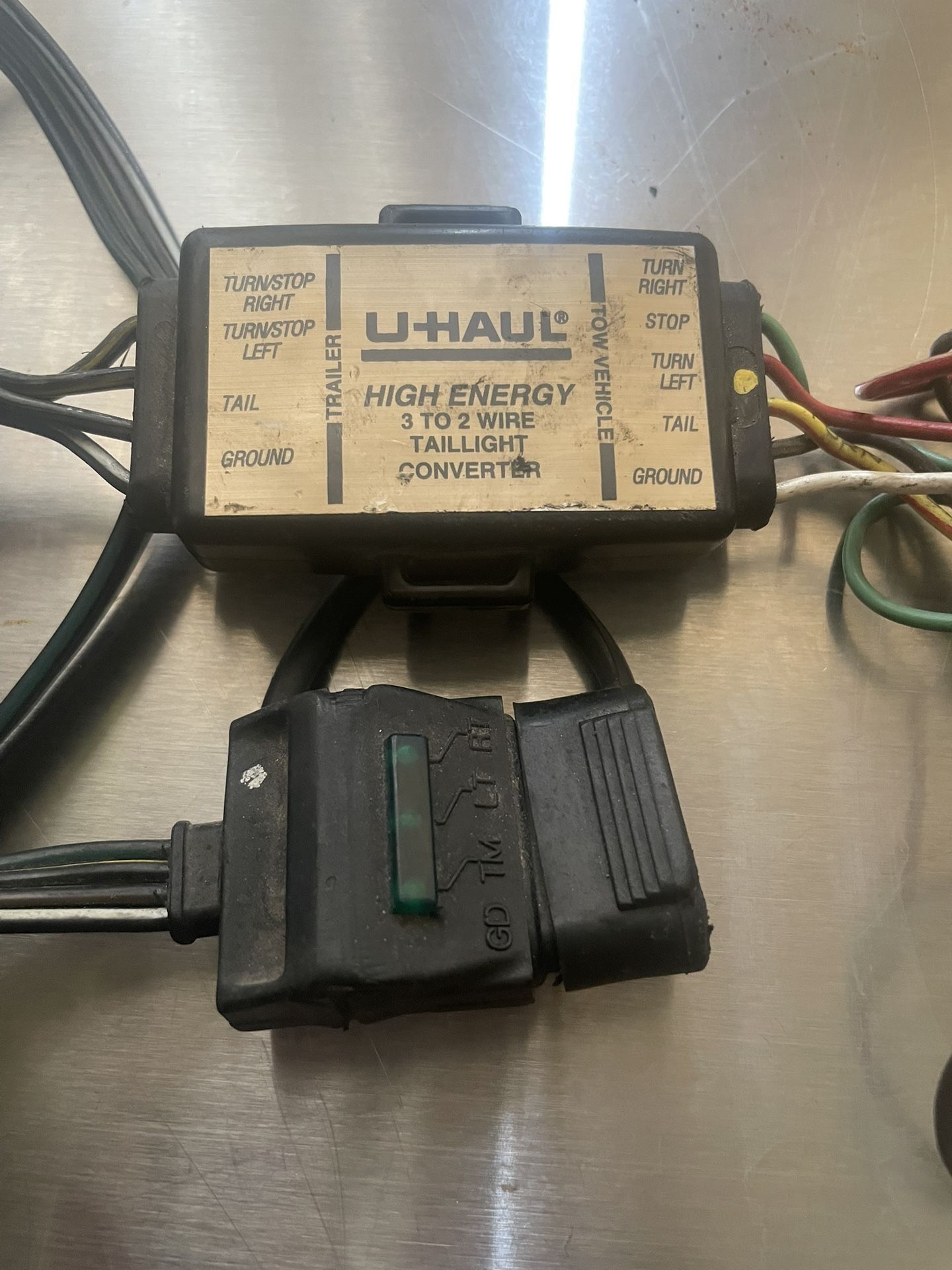 U-Haul Tow High Energy Taillight Converter Connector