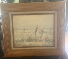 Vintage 1960/1970’s Oil on Canvas painting