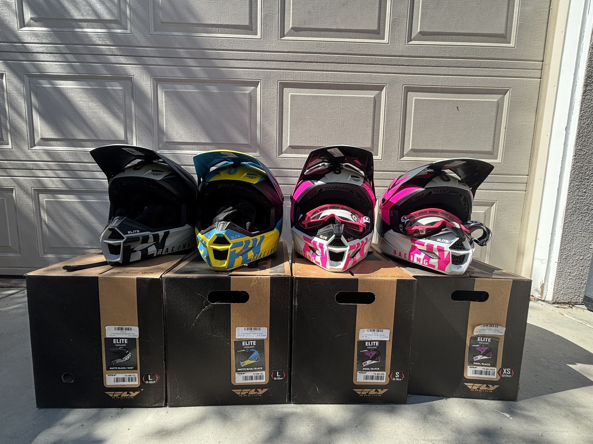 Dirt bike Fly Racing Helmets