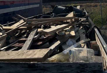 Construction. Wood Surplus Building Materials Pallets