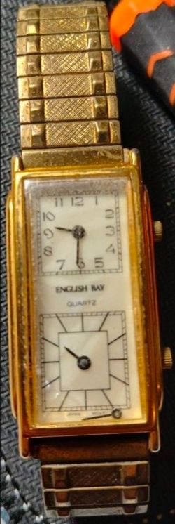 English Bay Quartz Dual Dial Watch