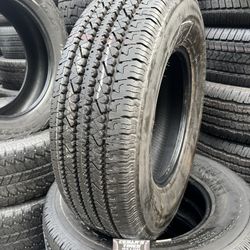 LT245/75/16 BRIDGESTONE 10PLY ( 4 USED TIRES GOOD CONDITION)