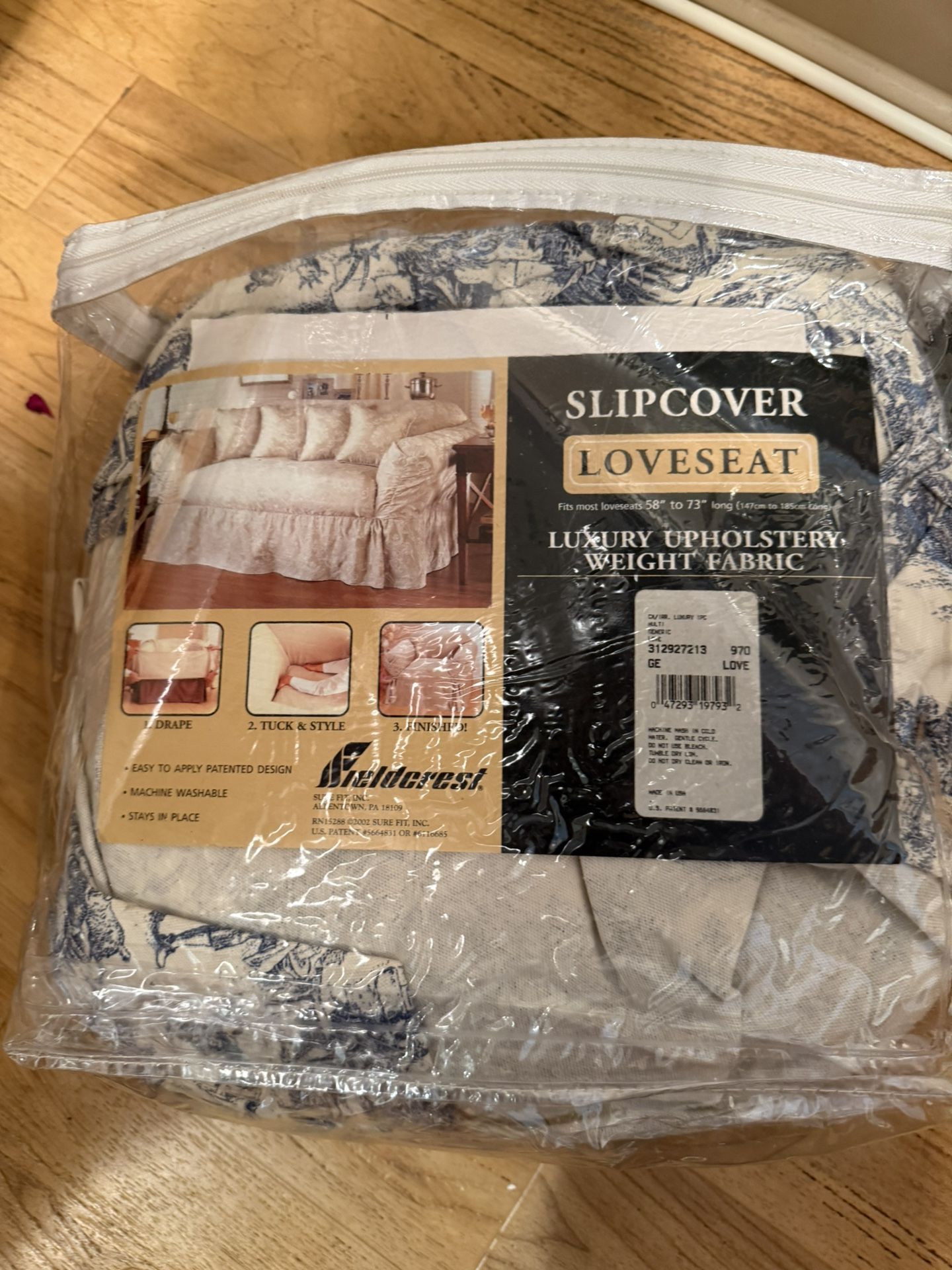 New/Loveseat Slip Cover