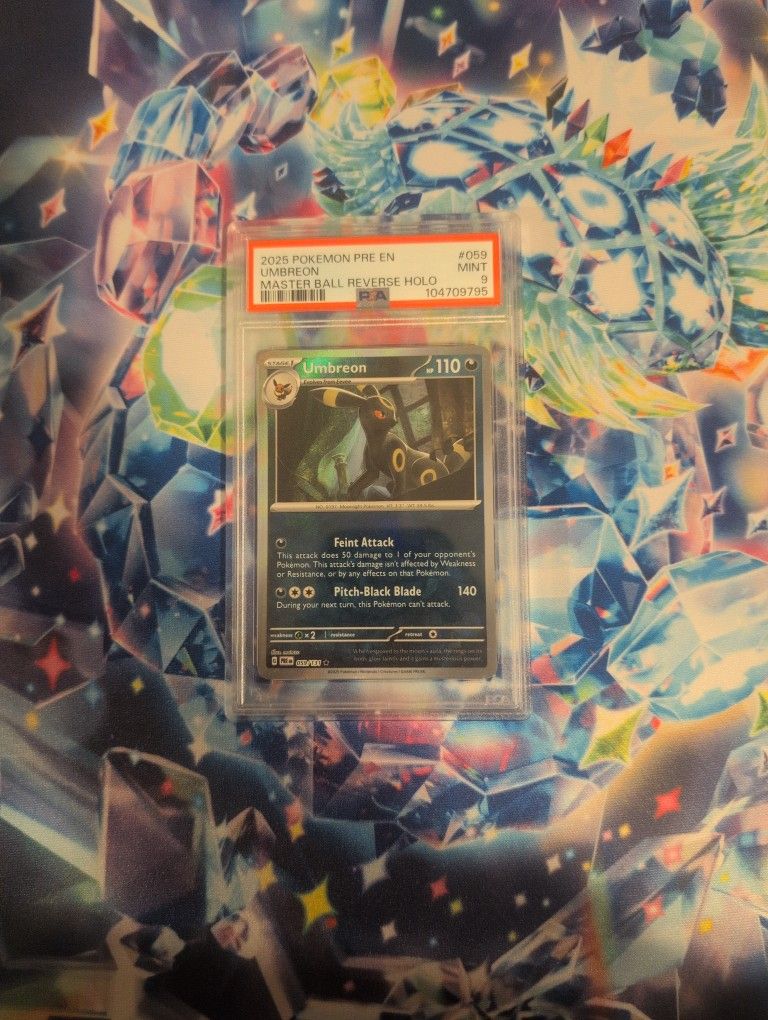 Umbreon Master ball PSA 10