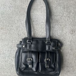 vintage hand black bag
