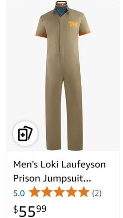 Loki Prison Jumpsuit Costume