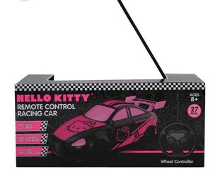 Hello kitty remote control pink racing car