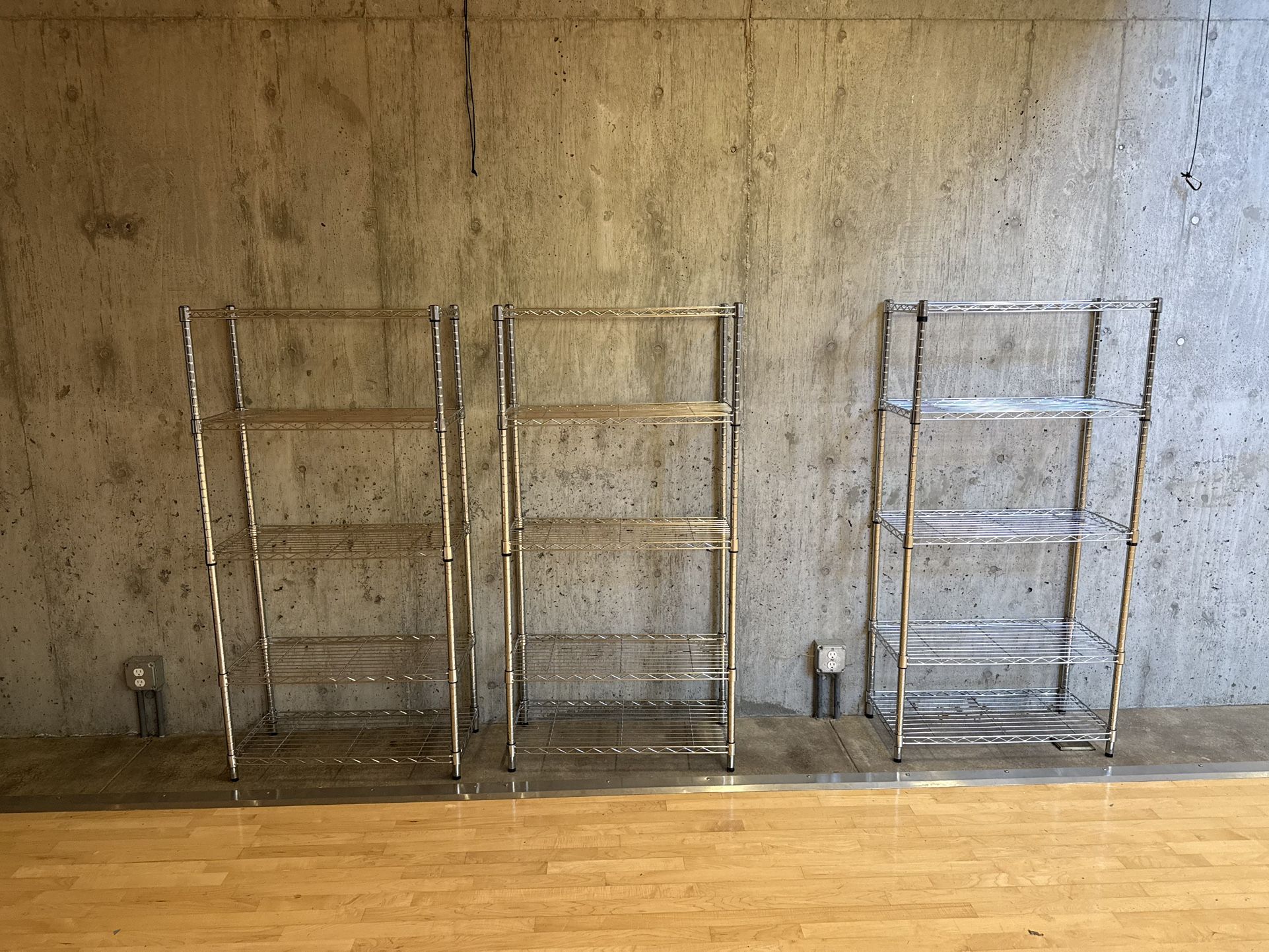 3 Garage Shelves