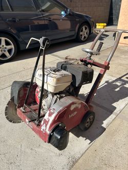 MK Honda Walk Behind Concrete cutter