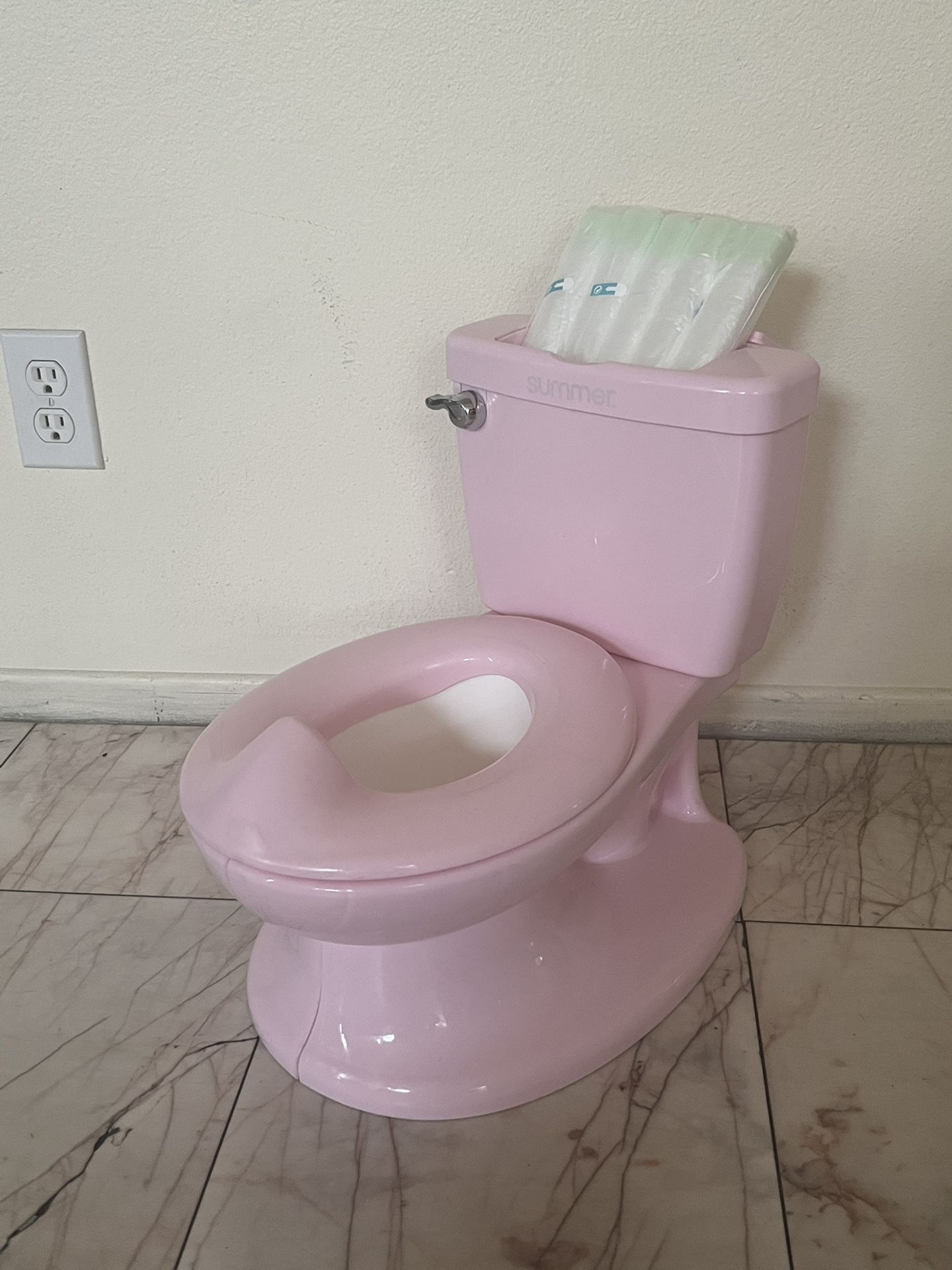 Summer Infant My-Size Potty Training Toilet In Pink 