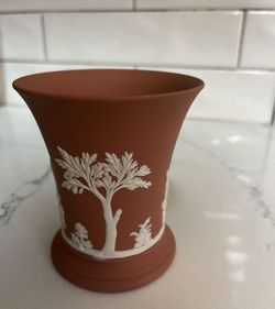 Salmon Wedgwood Bud Vase