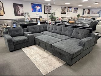 Gray Sofa Sectional Sleeper 🔥 New Item Alert 🔥