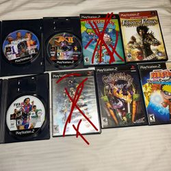 Ps2 Games….$10-$20