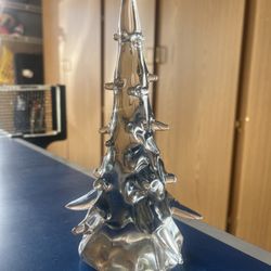 Hand Blown Antique Glass Christmas Tree
