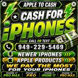 Cash for your Apple iPhone 17 Pro Max 16 Pro Max