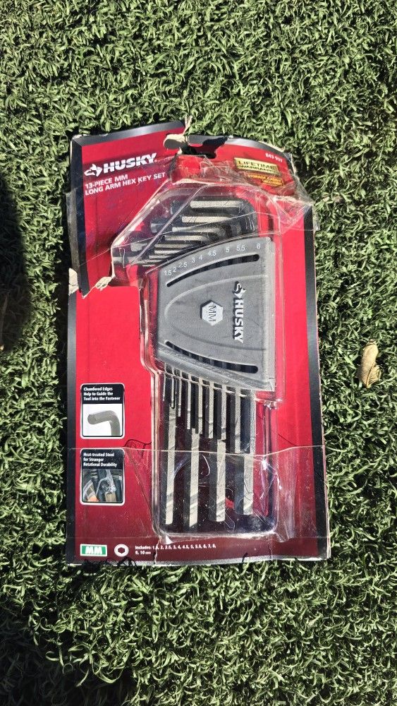 Husky 13 Piece Long Arm Hex Key Set
