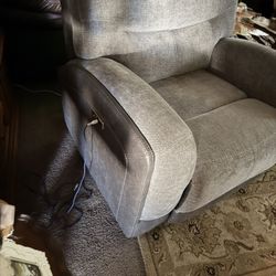 Gray Reclining Chair