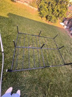 metal queen bed frame