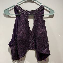 New Venus Purple Wedding Event Dress