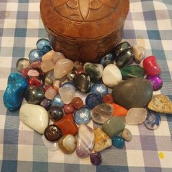 ######Canister Of GEMSTONE ROCKS from Colorado#####
