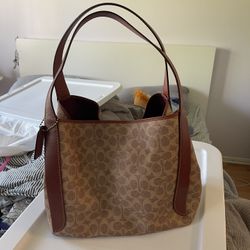 Hadley Hobo In Signature Canvas Coach Purse