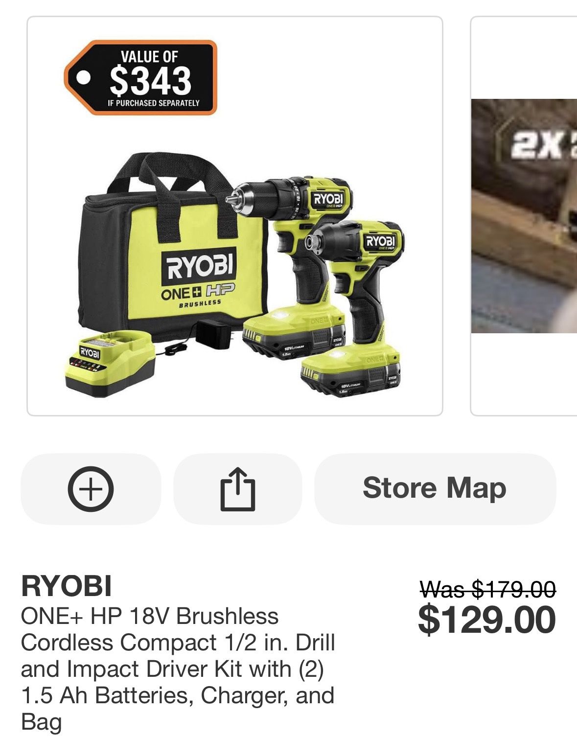 Ryobi Dual Drills