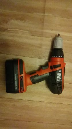 Black and Decker drill