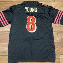 49ers Rivalries Black Steve Young Jersey Mens Kids Youth Womens 