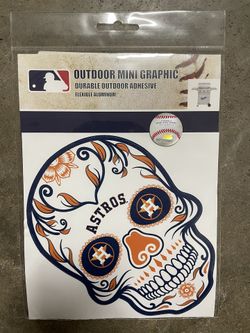 Astros Sugar Skull Decal
