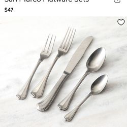Fortessa San Marco Flatware sets. 20 pieces