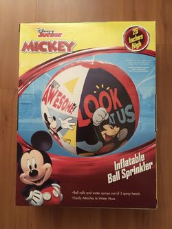Mickey Mouse Ball Sprinkler
